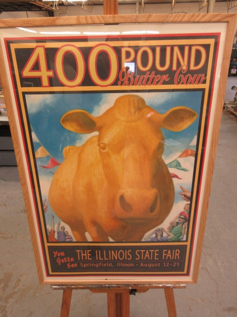 lot 614 image: ILLINOIS PROMOTIONAL TOURISM PRINTPOSTER