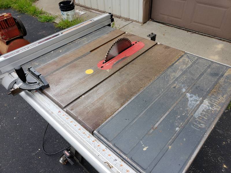 lot 1 image: Craftsman Table Saw