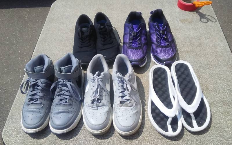 lot 13 image: Lot Of Nike Sneakers 8-10