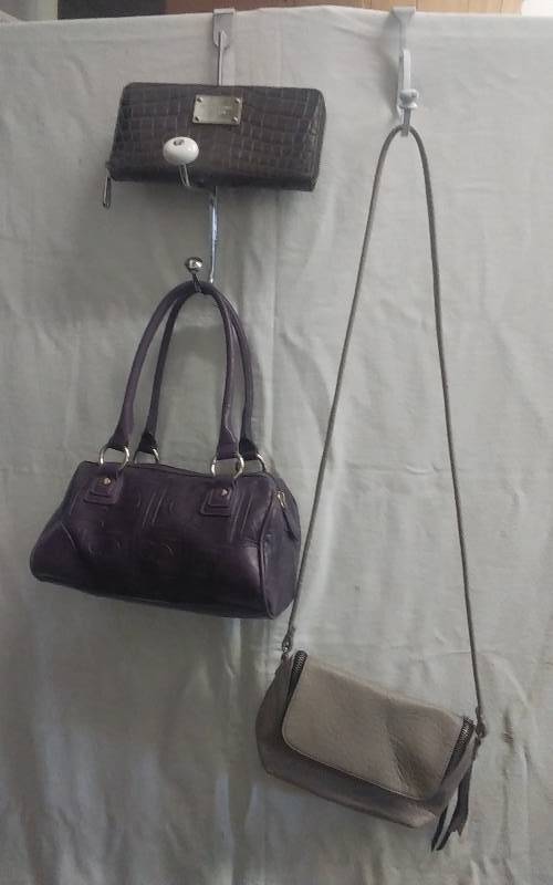 lot 28 image: Michael Kors Croc Print Wallet, Liz Claiborne Handbag, Other Cross Body Handbag