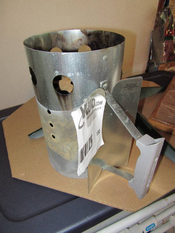 lot 150 image: Charcoal Briquette Holder