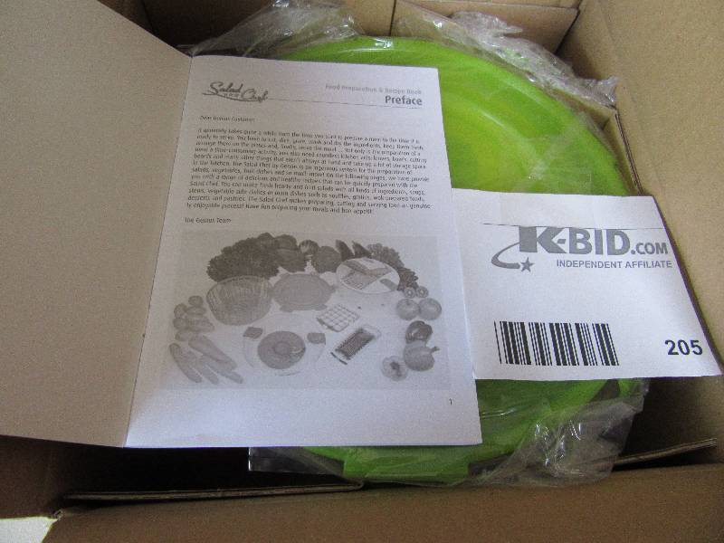lot 205 image: Salad Spinner and Slicer