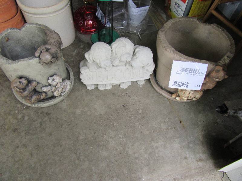 lot 163 image: Various Yard Accents (See Close-Ups)
