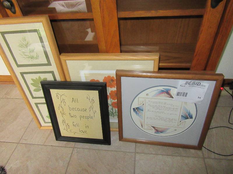 lot 54 image: Various Wall Art (See Close-Ups)