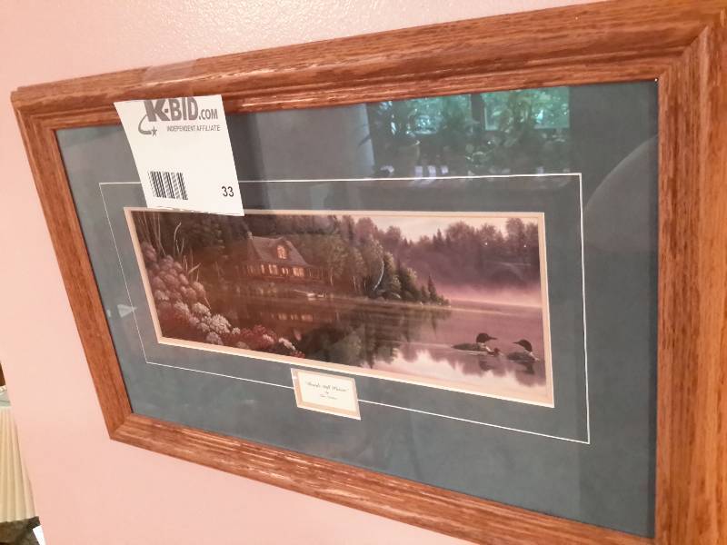 lot 33 image: Beside Still Waters by Kim Norlien