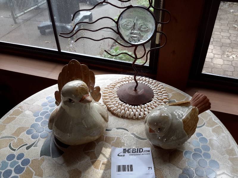lot 71 image: Lot of YardPorch Accents, See Close-Ups