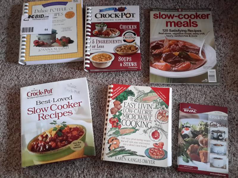 lot 64 image: Lot of Miscellaneous Cook Books (See Close-Ups)