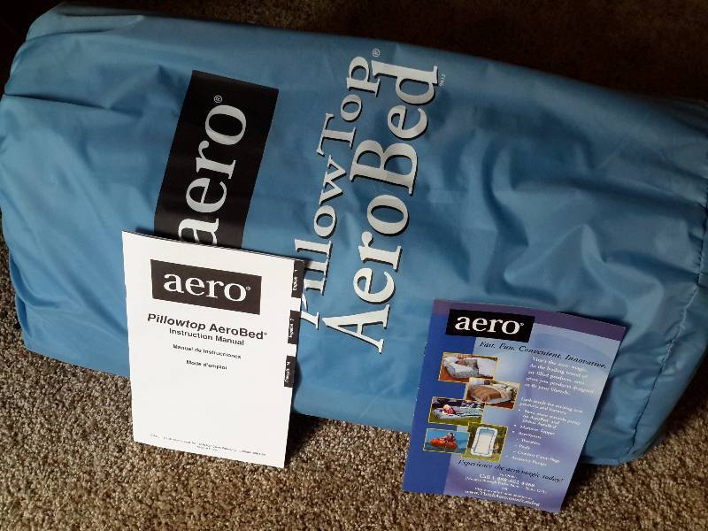 lot 50 image: Aero Pillowtop Blowup Bed