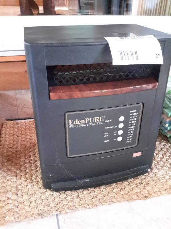 lot 27 image: EdenPure Portable Heater