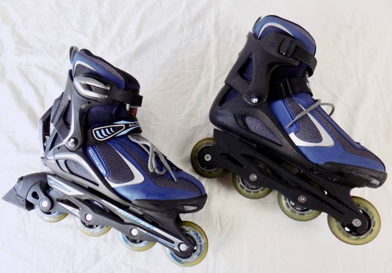 lot 16 image: Very Nice Collection Of (5) Quality Fitness And Outdoor Products - Rollerblades�, P90X Complete Program, and More