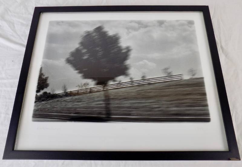 lot 28 image: (2) Hand Signed Framed B&W Photographic Print by Deb Grossfield