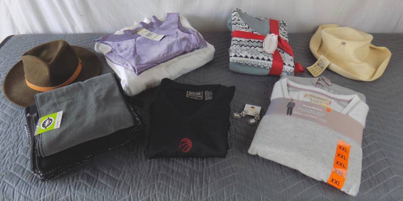 lot 24 image: (Lot 1 of 2 clothing)  Several Quality Pieces 0f New And Retro Clothing (great lot for clothing consigners