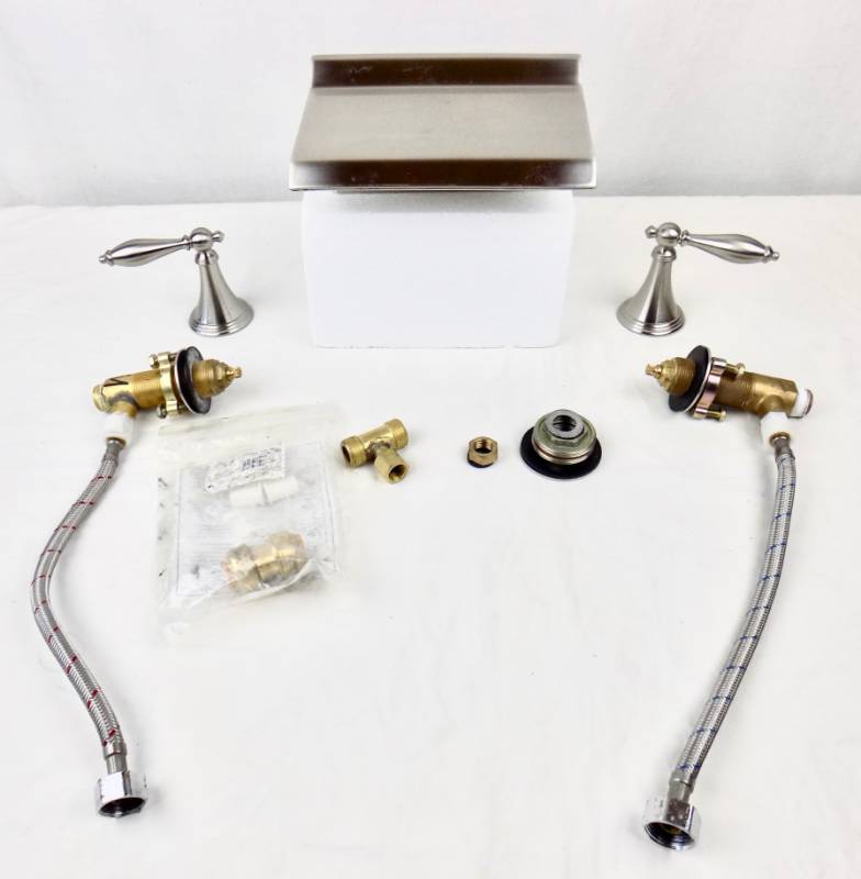 lot 36 image: (Semi-New) BathTub Water Fall Faucet (brushed nickel)