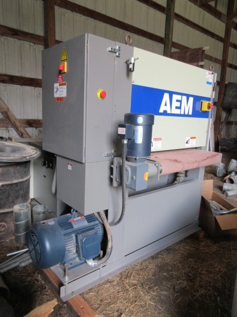 AEMTIMESAVER 401-37-37 X 60 HEAVY DUTY WIDEBELT SANDER