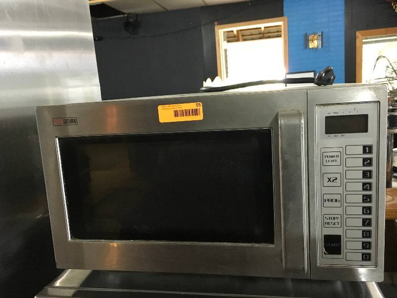 lot 55 image: Saturn Commercial Microwave