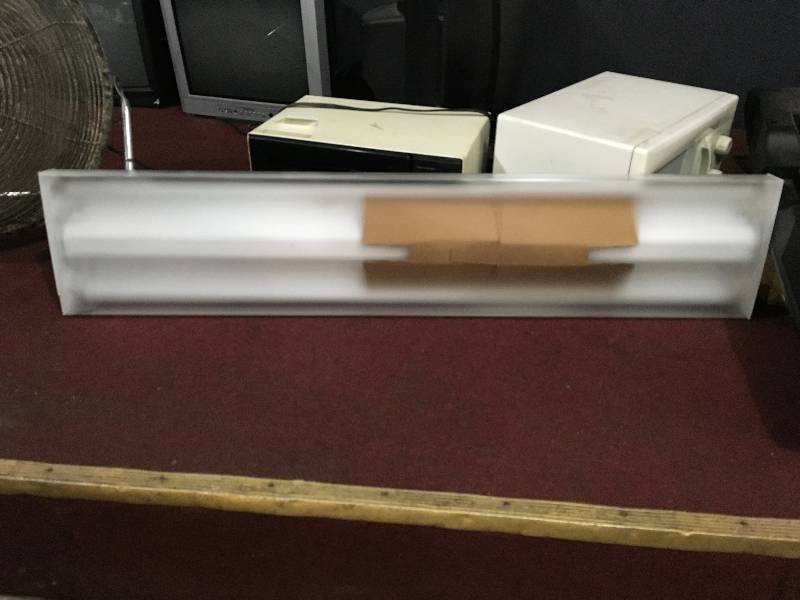 lot 491 image: Metalux 2 Lamp 4 Wraparound Electronic Ballast