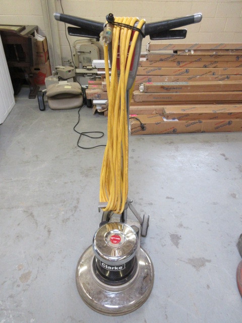 lot 736 image: CLARK 17 FLOOR SCRUBBER