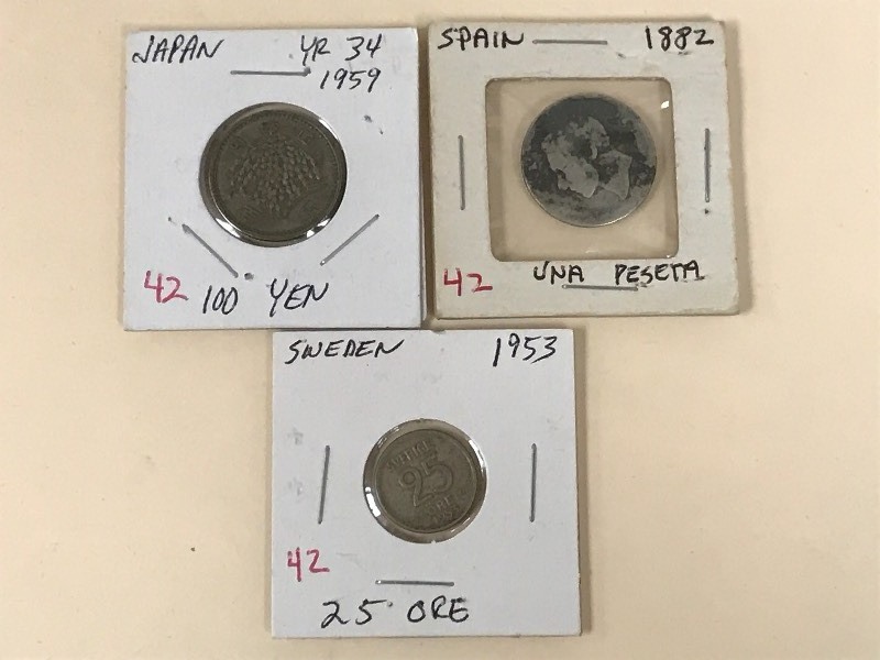 World silver Spain 1882 una Peseta...