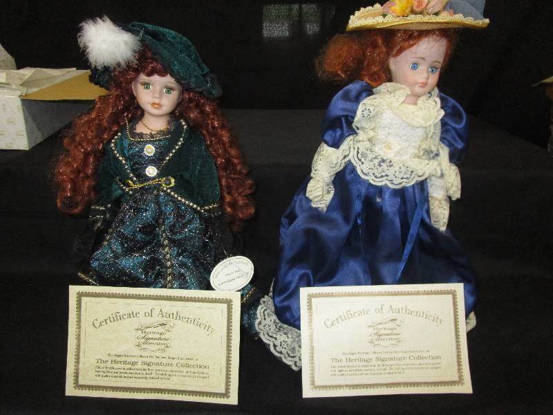 heritage signature collection porcelain doll prices