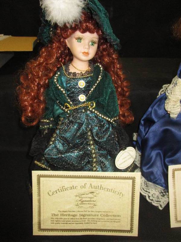 heritage signature collection porcelain doll prices