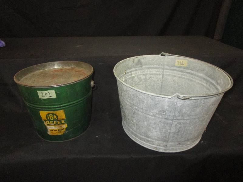lot 225 image: 2 Old Bins