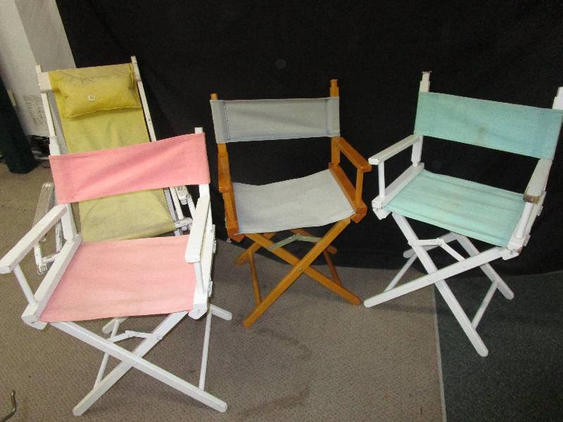 lot 92 image: ols collasible chairs