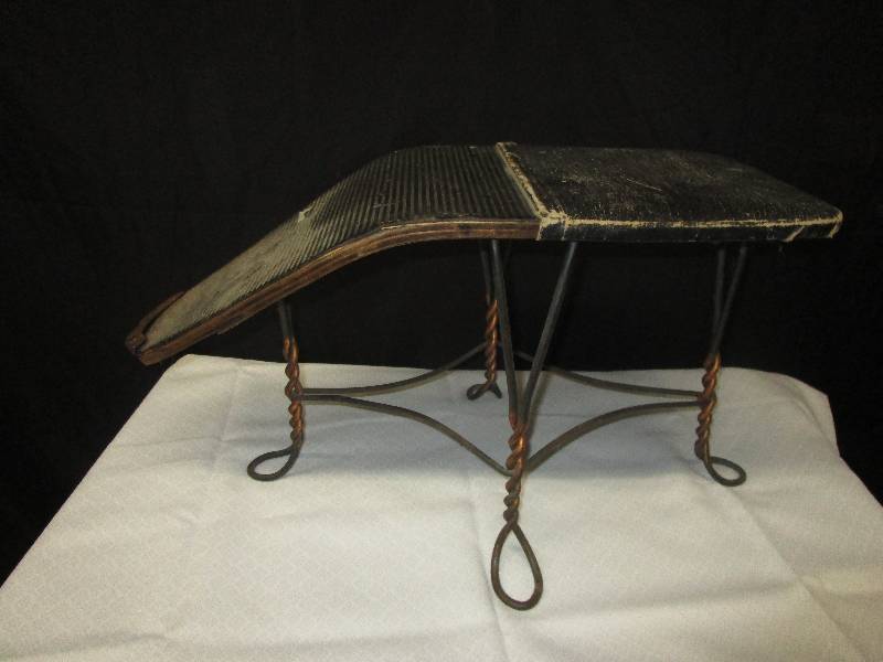 lot 116 image: Antique Shoe Shining Stool