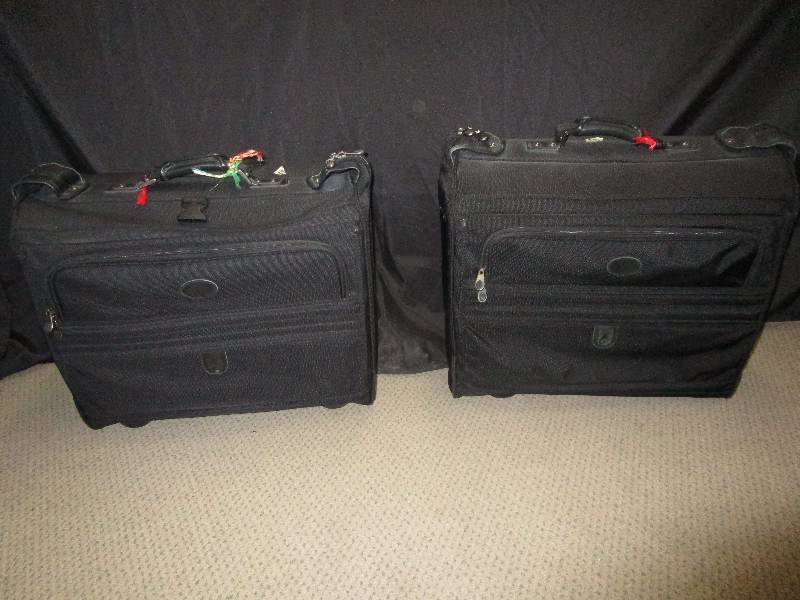 lot 138 image: 2 Atlantic Suitcases 23 X 11 X 21