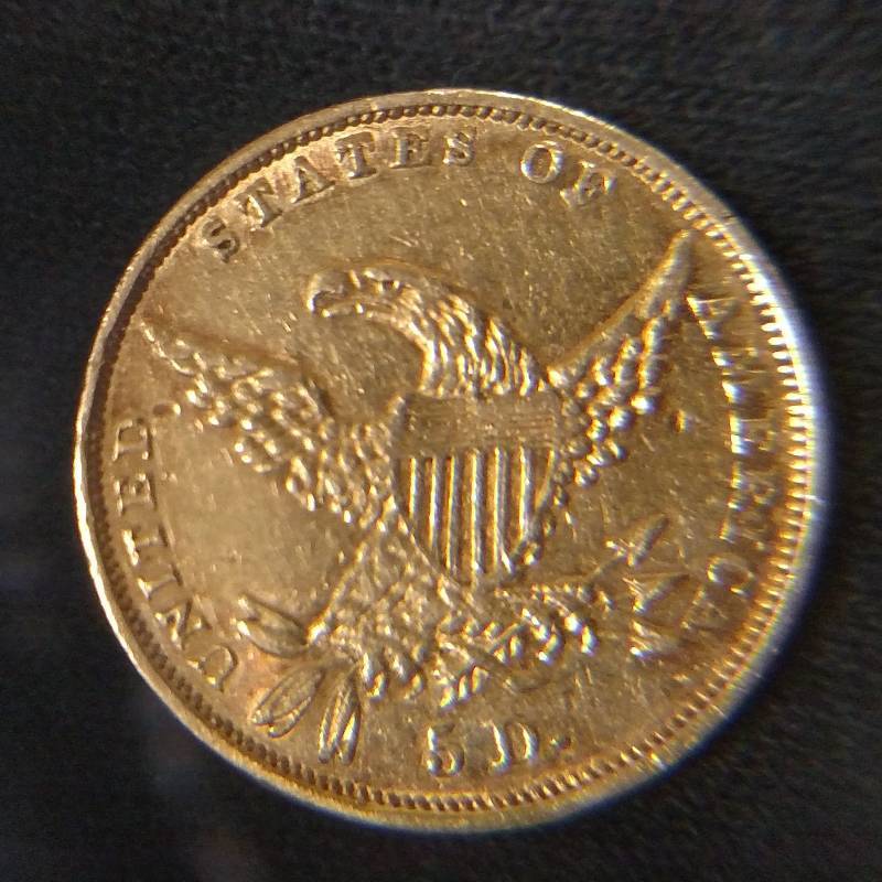 1834 Classic Head Five Dollar Gold ...