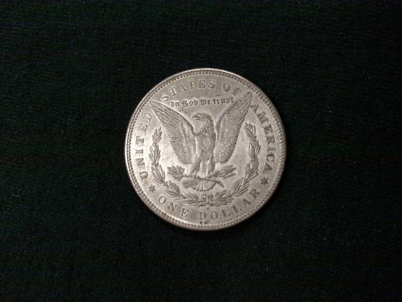 1878 S AU Morgan Silver Dollar...