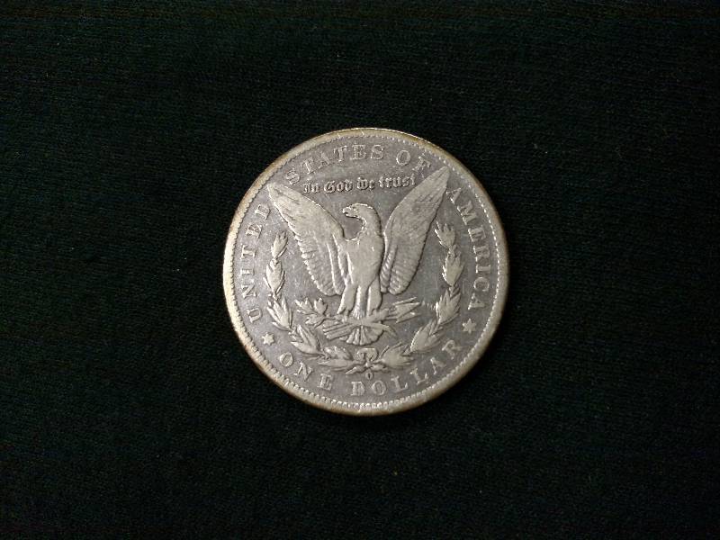 1887 O Morgan Silver Dollar...