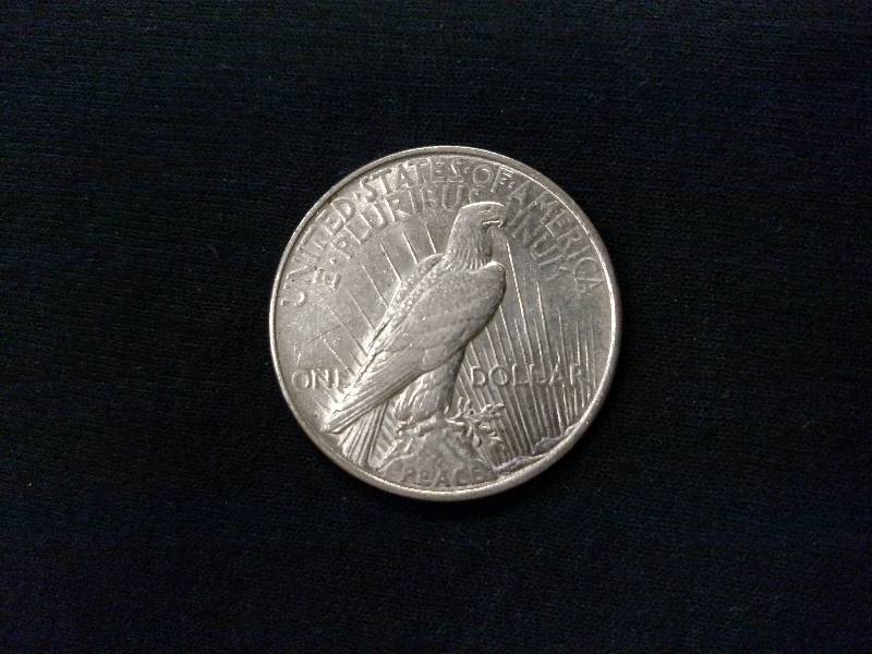 1923 D Peace Silver Dollar...