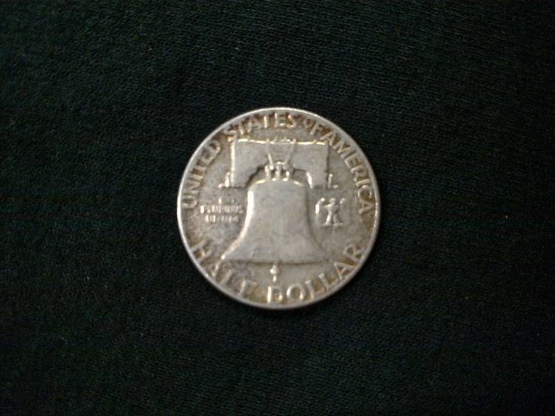 1954 Franklin Silver Half Dollar...