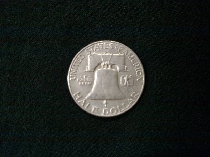 1963 D Franklin Silver Half Dollar...