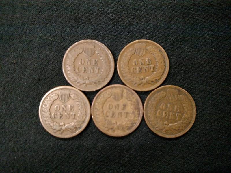 1903, 04, 05, 06, & 07 Indian Head ...