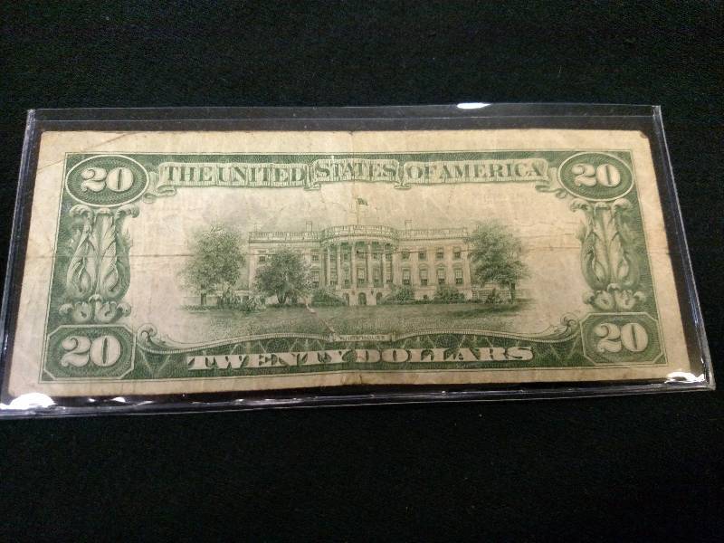 1929 Twenty Dollars Denver, CO Nati...