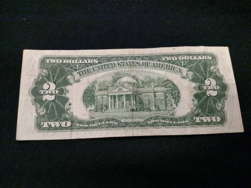 1953 Two Dollars Red Seal Note...
