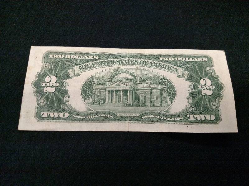 1953 B Two Dollars Red Seal Note...