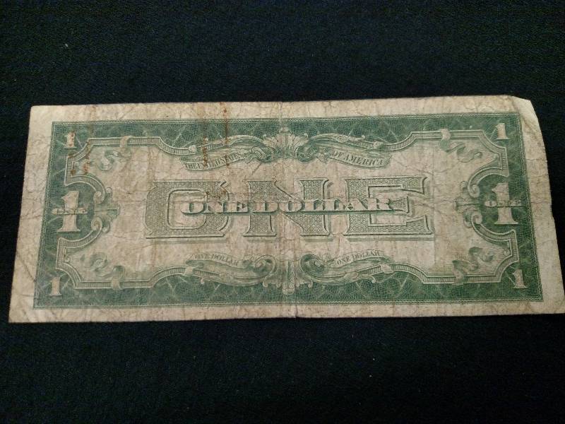 1928 A One Dollar Funny Back Silver...