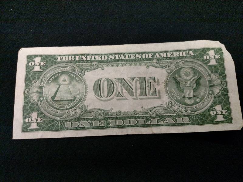 1935 E One Dollar Silver Certificat...