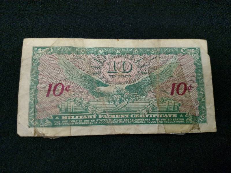 Ten Cents Military Payment
