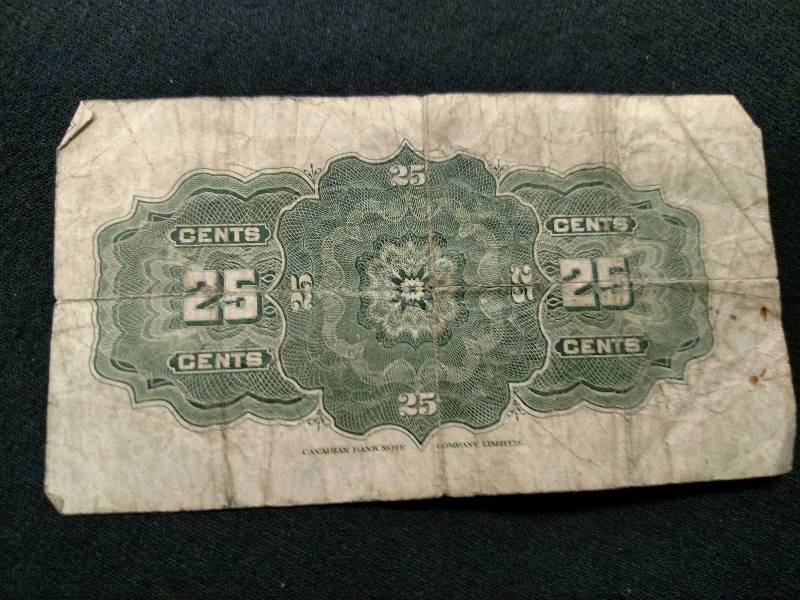 1923 Twenty Five Cents Dominion of ...