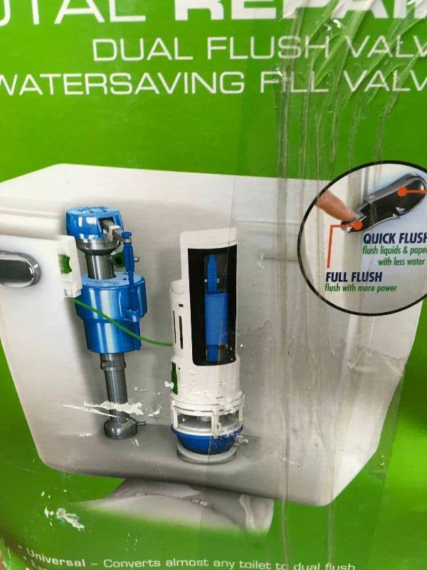lot 54 image: Next by Danco Water-Saving Toilet Total Repair Kit with Dual Flush Valve