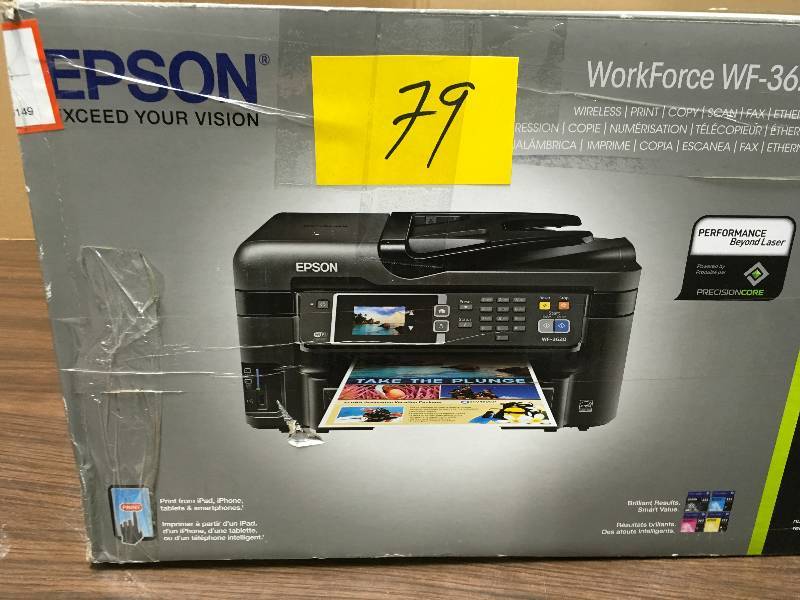 lot 79 image: Epson WorkForce WF-3620 All-in-One Printer