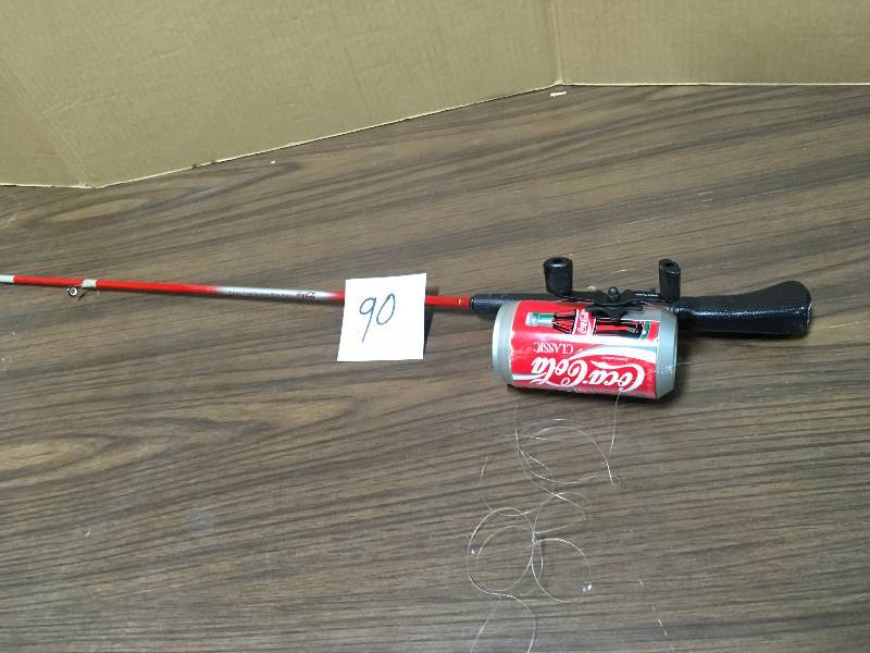 Coca Cola FISHING ROD POLE Coke Can 1995 Reel Line, KX Real Deal Auction  Tools, Housewares, Appliances, and More Inver Grove HTS Auction