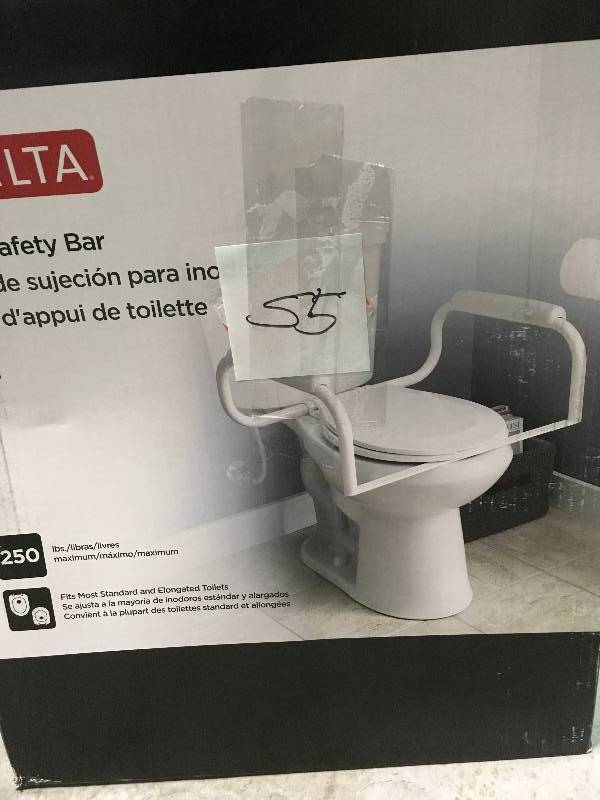 Toilet Safety Bar Delta 9.1 in