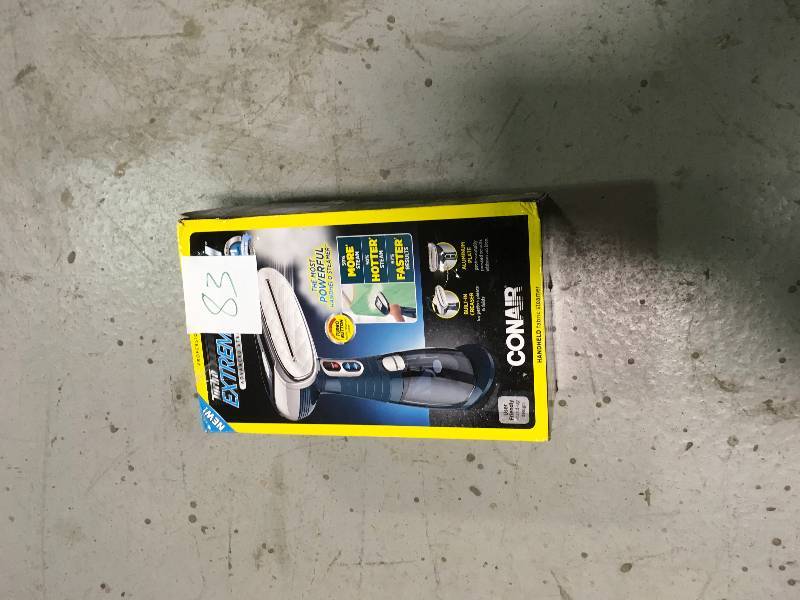 lot 83 image: Conair Turbo ExtremeSteam Handheld Fabric Steamer
