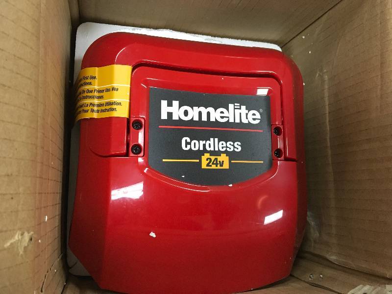 lot 42 image: Homelite 24-Volt Replacement Cordless Battery not used