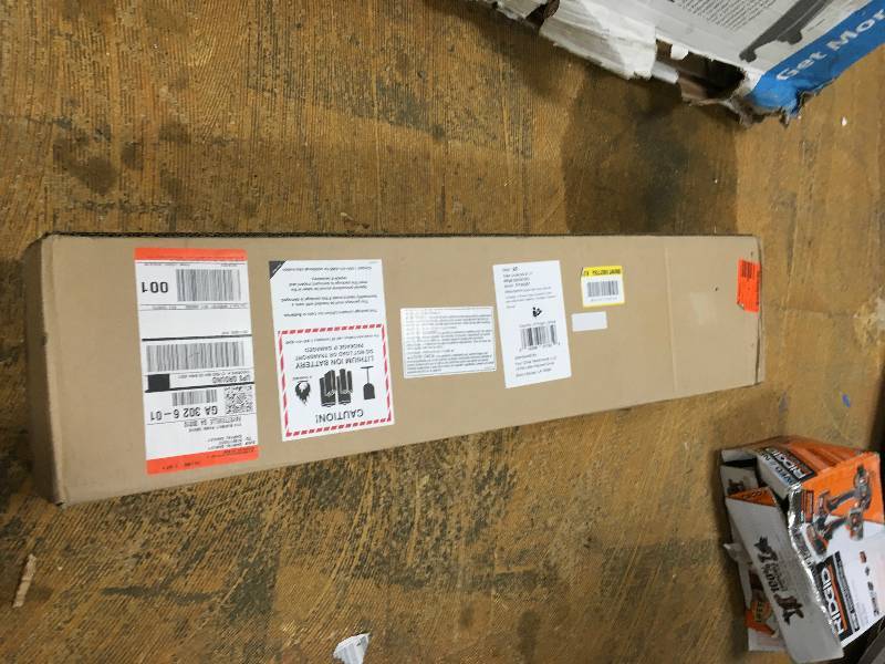 lot 68 image: Ryobi 10 in. 40-Volt Lithium-Ion Cordless Pole Saw - 2.6 Ah Battery and Charger Included not used