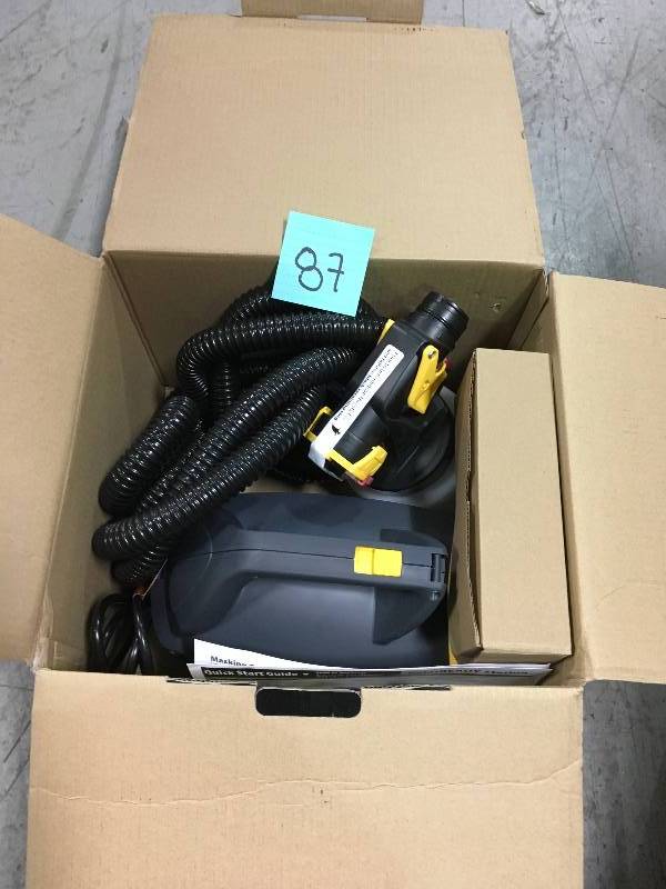 lot 87 image: Wagner HVLP Paint Ready Sprayer Station used in working conditions